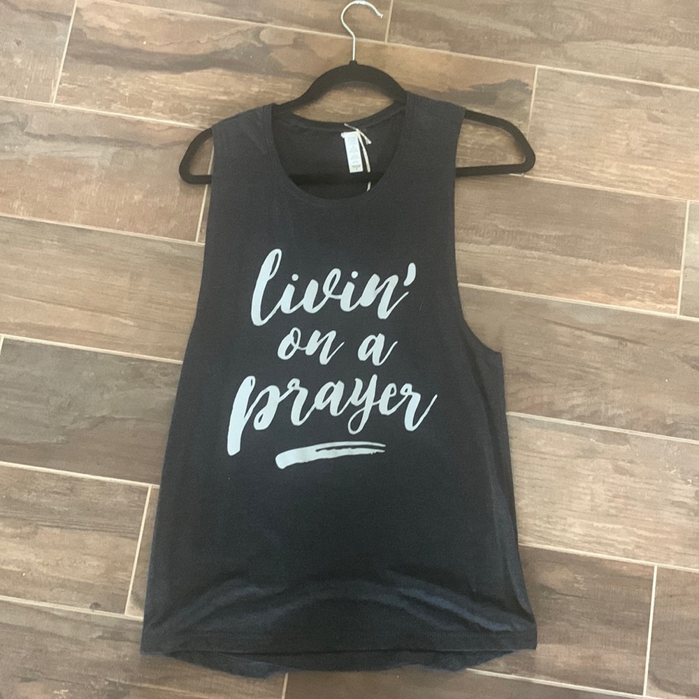 “Livin’ on a Prayer” tank